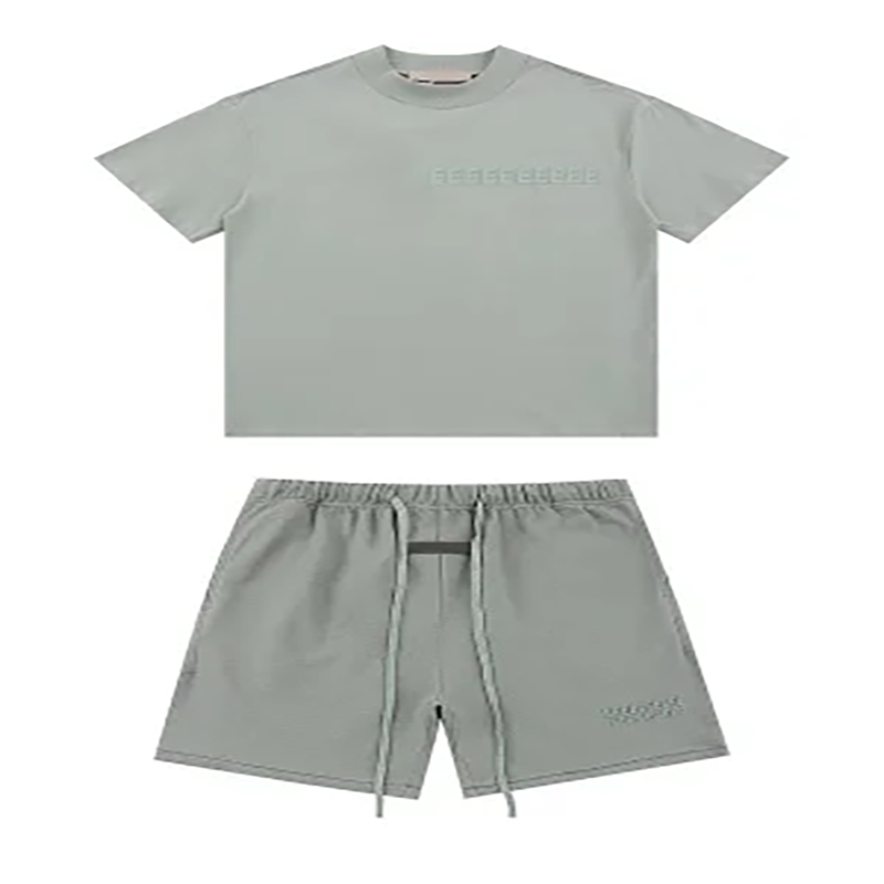 Streetwear Brand Shorts - 2026 New Double-Line Letter Logo Print