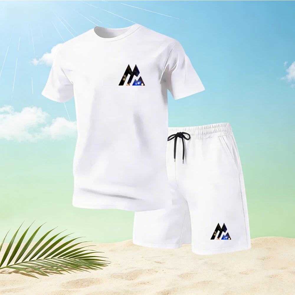 2026Summer Men's Fashion T-Shi - Streetwear Brand Shorts avaliação e preço
