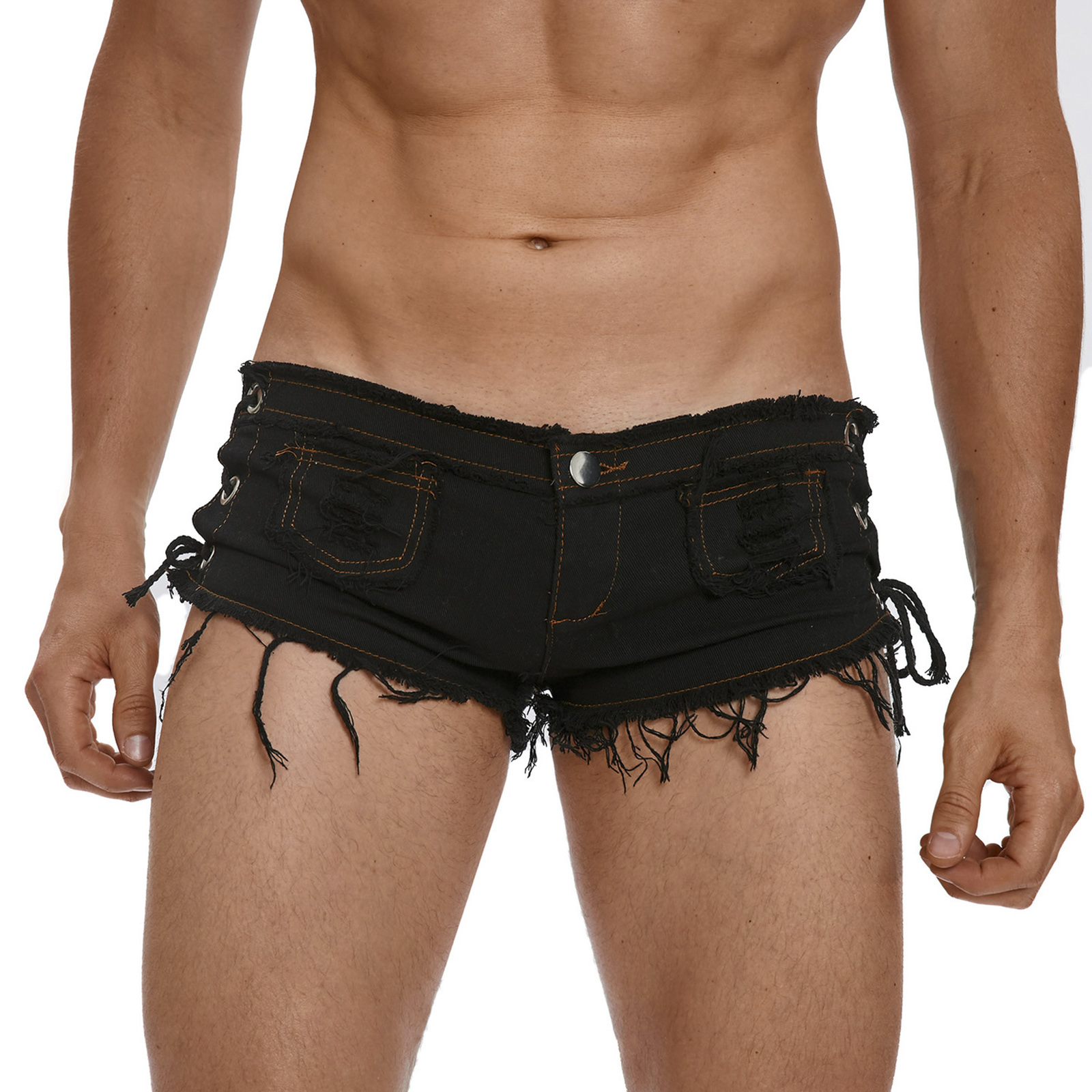 Mens Low Rise Extra Short Hot  - Streetwear Brand Shorts avaliação e preço