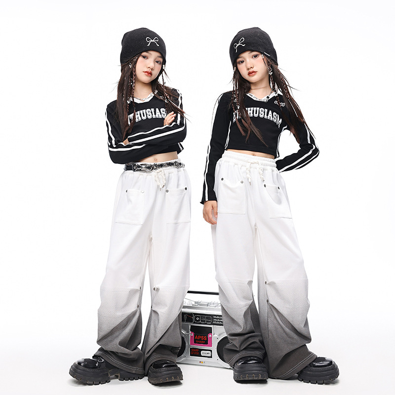 Kids Girls Hip Hop Brand Stree - Streetwear Brand Tracksuit avaliação e preço