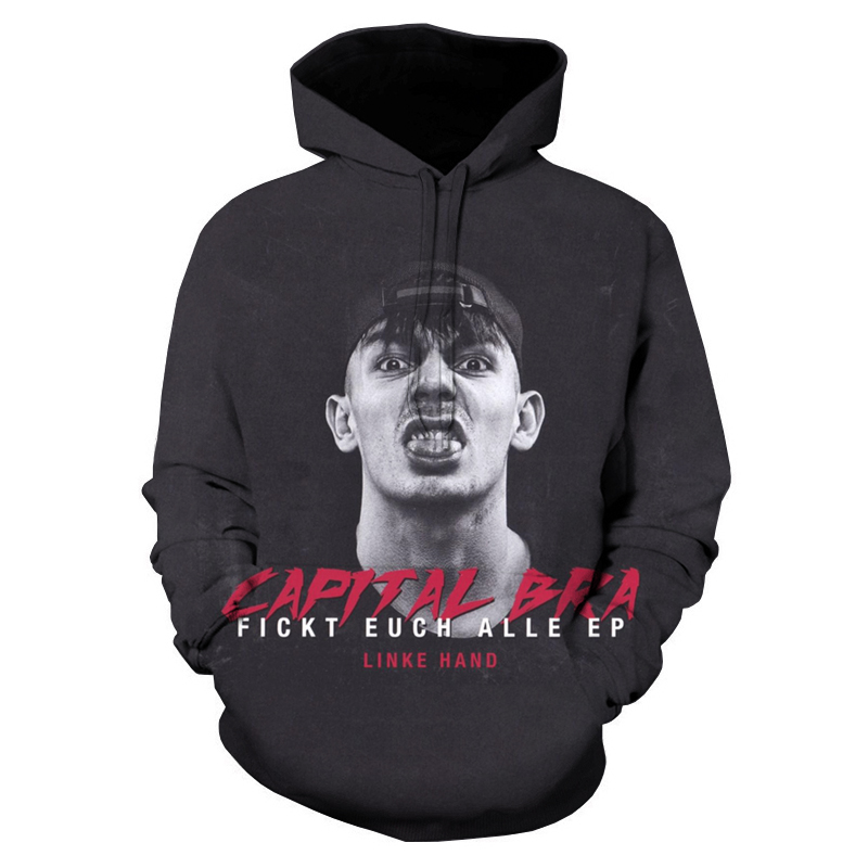 Rapper CB6 Printed Hoodies Men - Streetwear Brand Tracksuit avaliação e preço