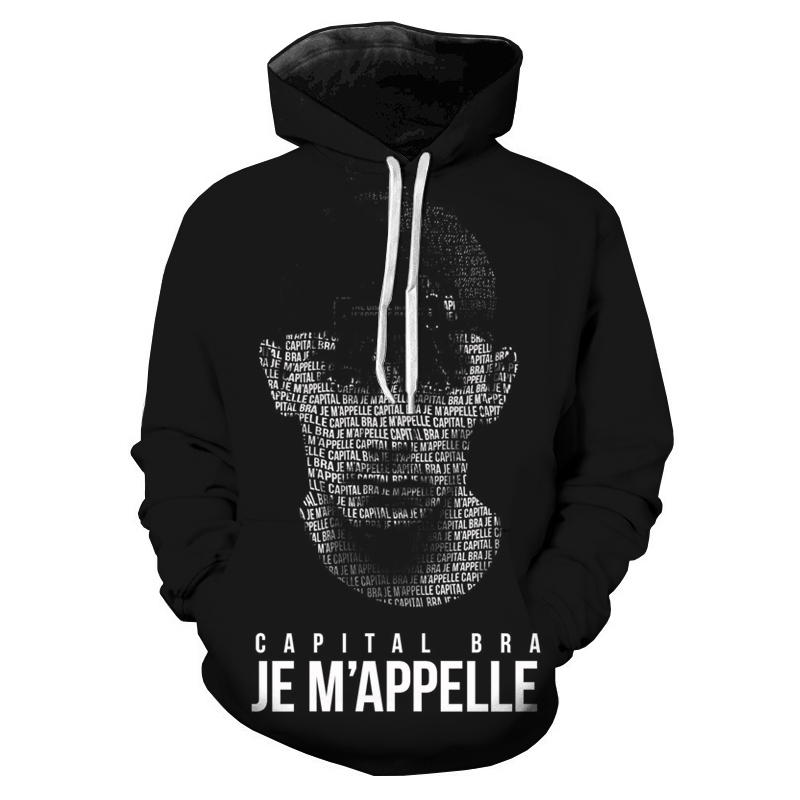Rapper CB6 Printed Hoodies Men - Streetwear Brand Tracksuit avaliação e preço