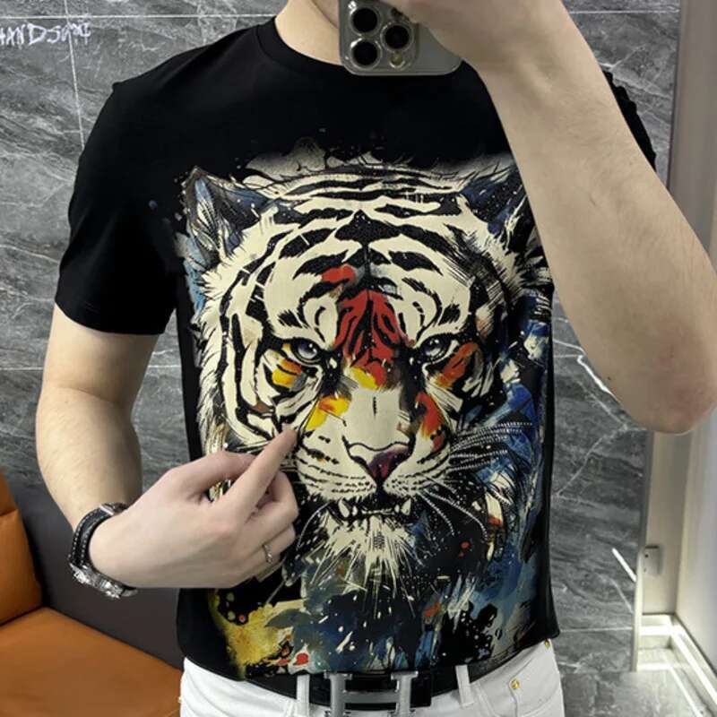 Streetwear Hot Drill Tiger Hea - Streetwear Outfit Brand avaliação e preço