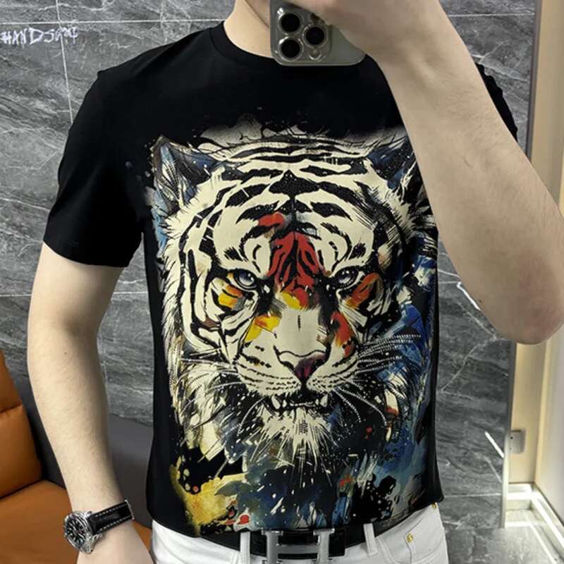 Streetwear Hot Drill Tiger Hea - Streetwear Outfit Brand avaliação e preço