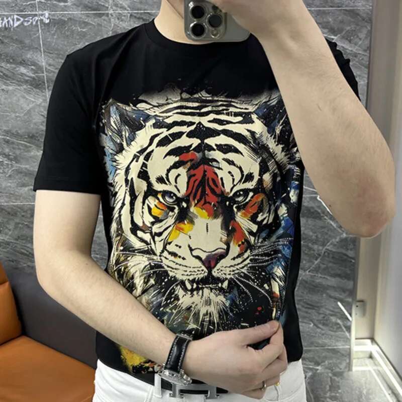 Streetwear Hot Drill Tiger Hea - Streetwear Outfit Brand avaliação e preço